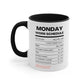 MONDAY WORK SCHEDULE MUG