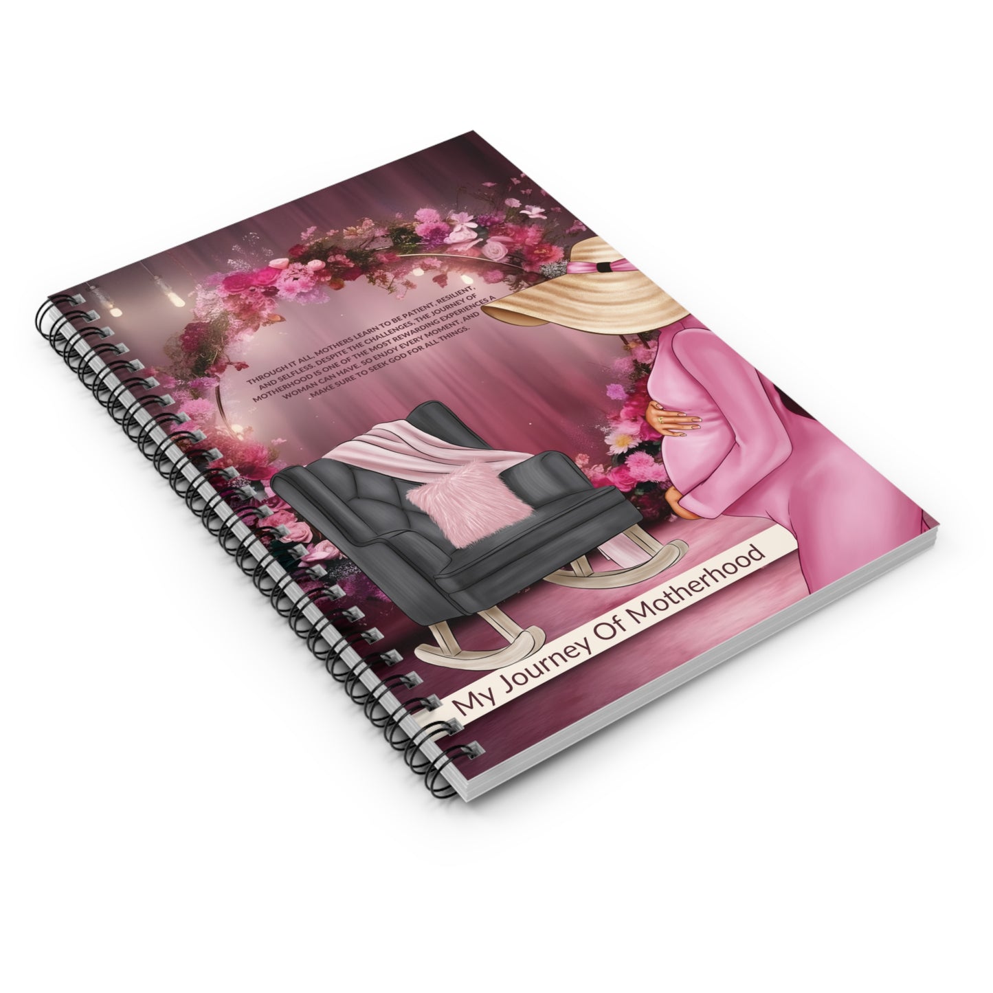 MY JOURNEY OF MOTHERHOOD SPIRAL NOTEBOOK