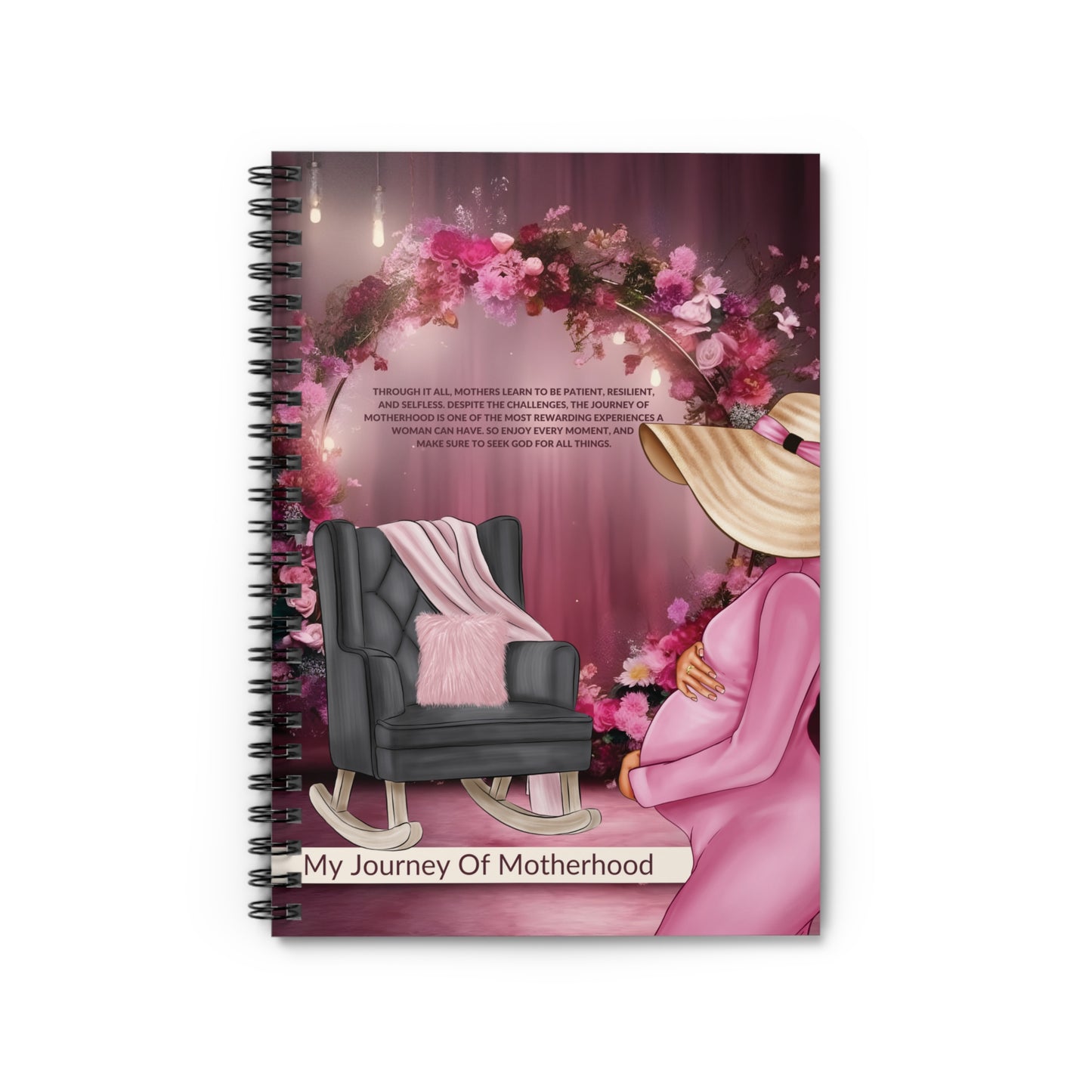 MY JOURNEY OF MOTHERHOOD SPIRAL NOTEBOOK