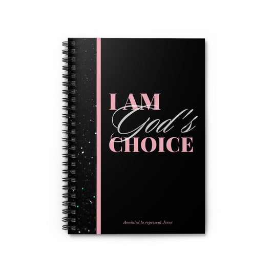 I AM GOD'S CHOICE SPIRAL NOTEBOOK