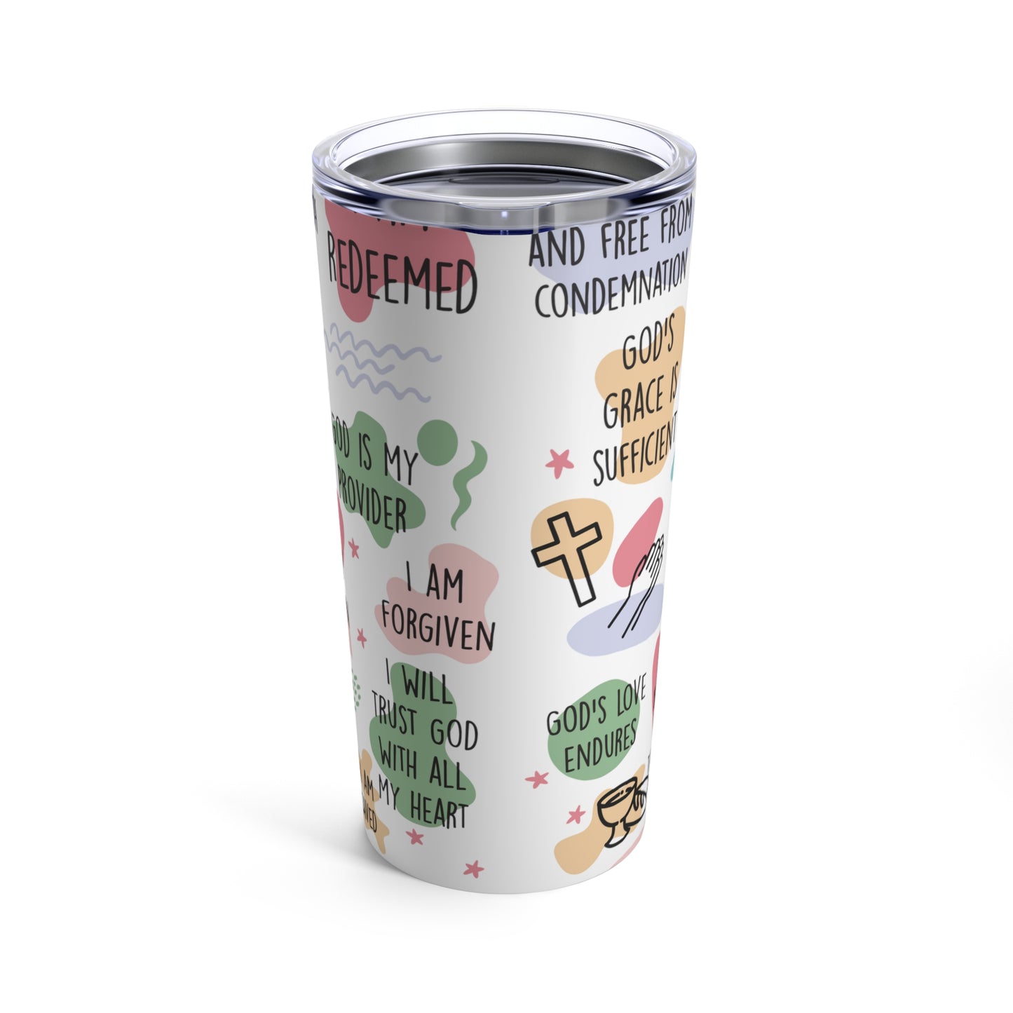 BIBLE AFFIRMATION TUMBLER