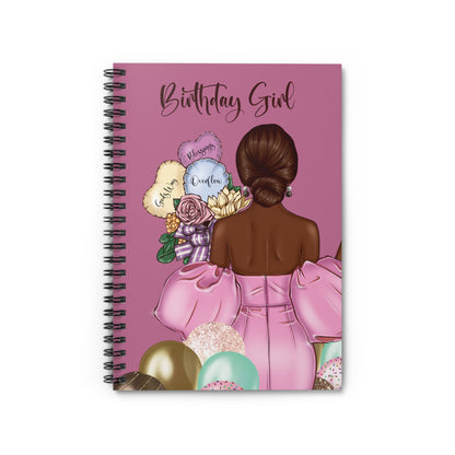 BIRTHDAY GIRL SPIRAL NOTEBOOK