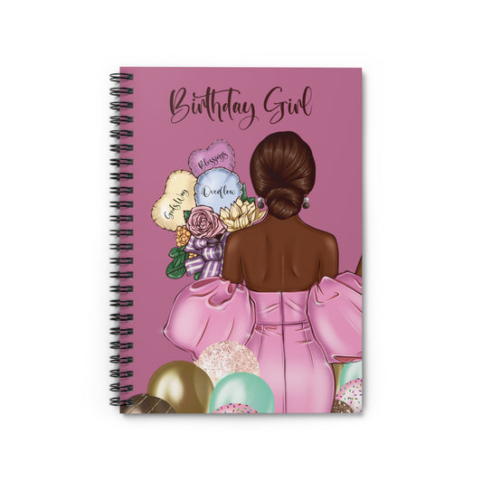 BIRTHDAY GIRL SPIRAL NOTEBOOK