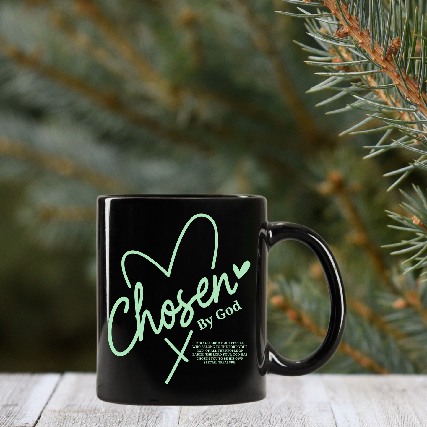 CHOSEN BY GOD MUG