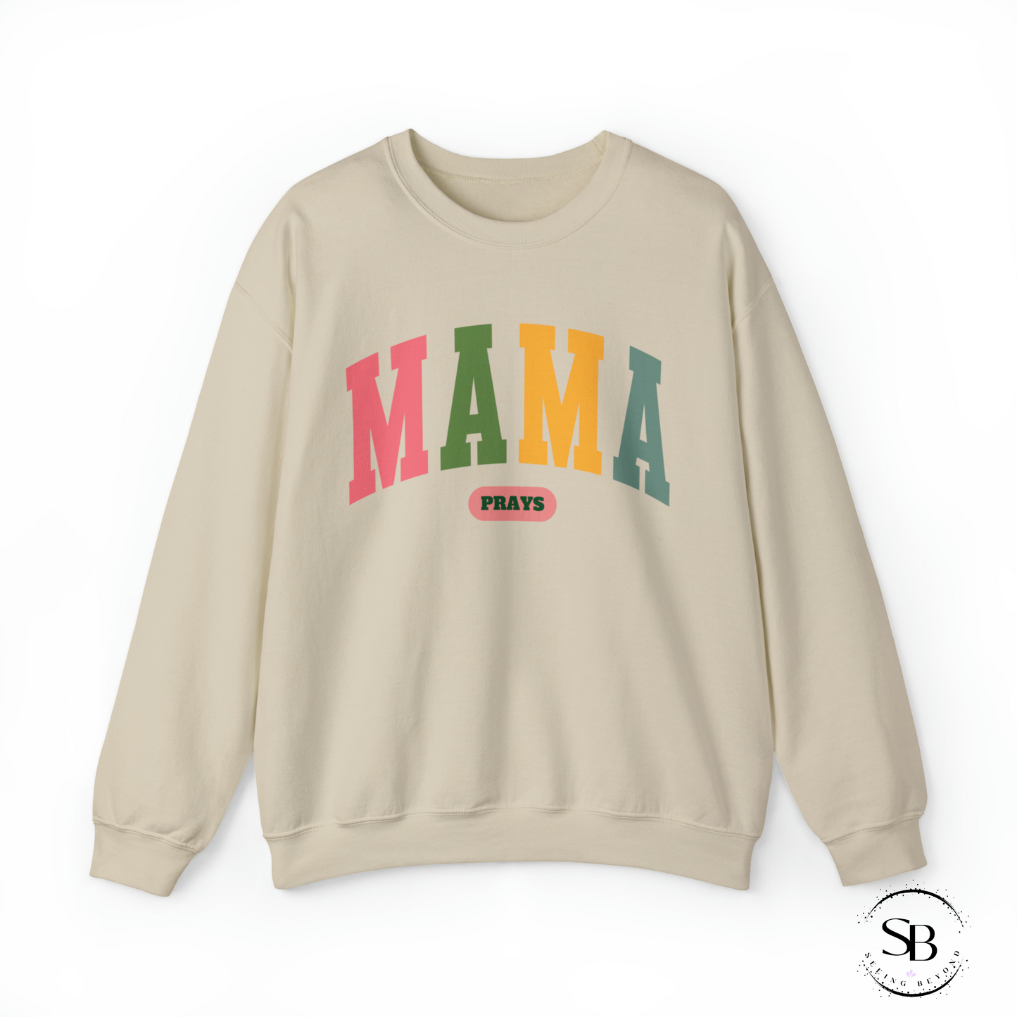 MAMA PRAYS CREWNECK SWEATSHIRT