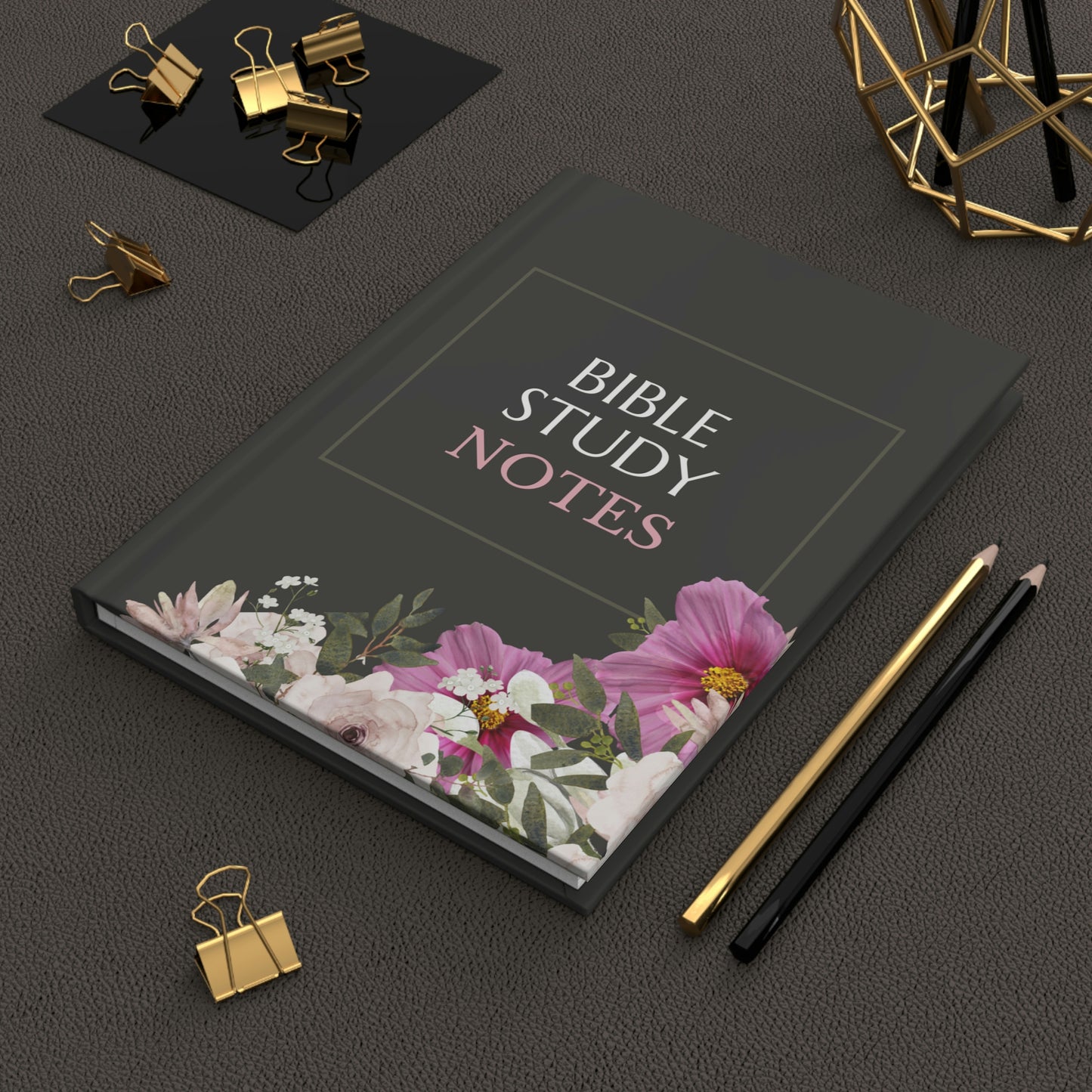 BIBLE STUDY HARDCOVER NOTEBOOK JOURNAL