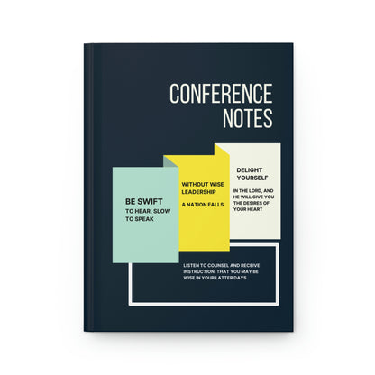 CONFERENCE HARDCOVER NOTEBOOK JOURNAL FOR MEN