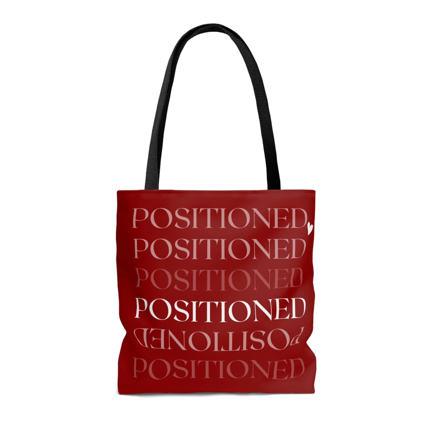 POSITIONED TOTE BAG