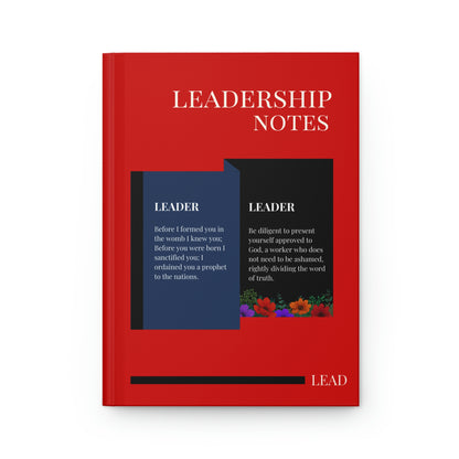 LEADERSHIP HARCOVER NOTEBOOK JOURNAL