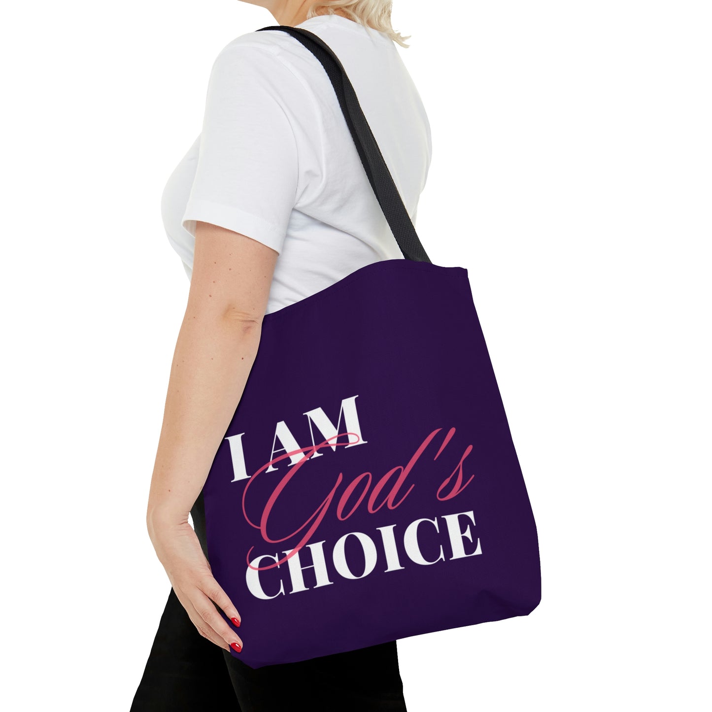 I AM GOD'S CHOICE TOTE BAG