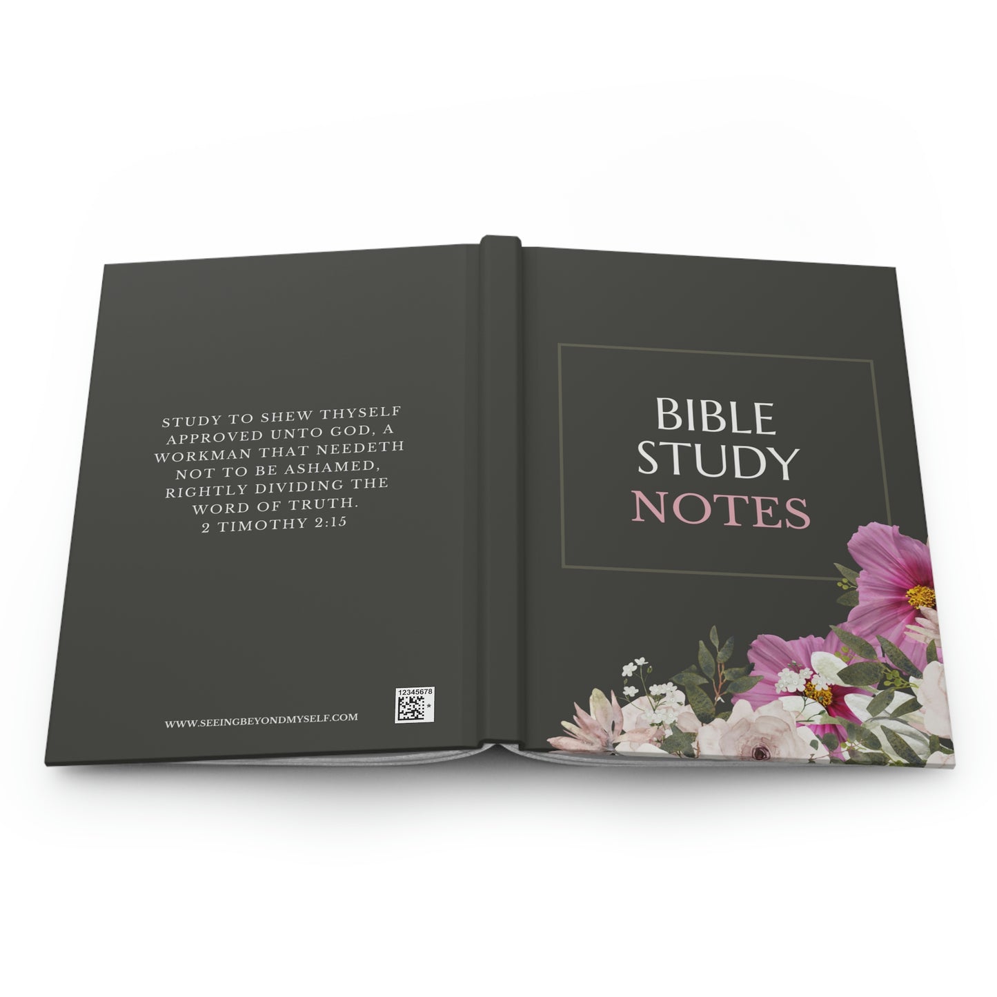 BIBLE STUDY HARDCOVER NOTEBOOK JOURNAL