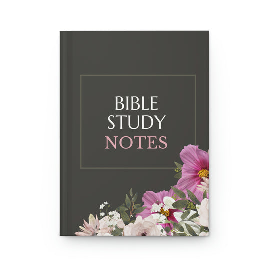 BIBLE STUDY HARDCOVER NOTEBOOK JOURNAL