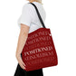 POSITIONED TOTE BAG