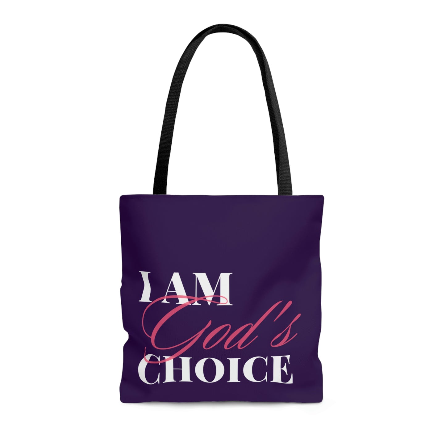 I AM GOD'S CHOICE TOTE BAG