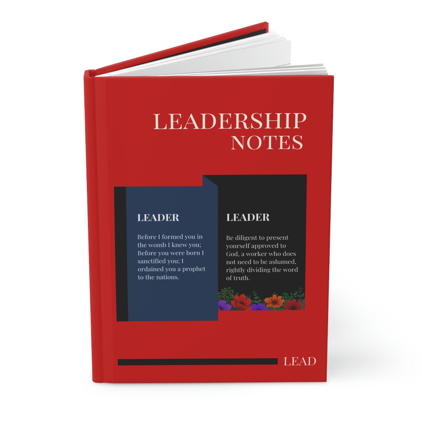 LEADERSHIP HARCOVER NOTEBOOK JOURNAL