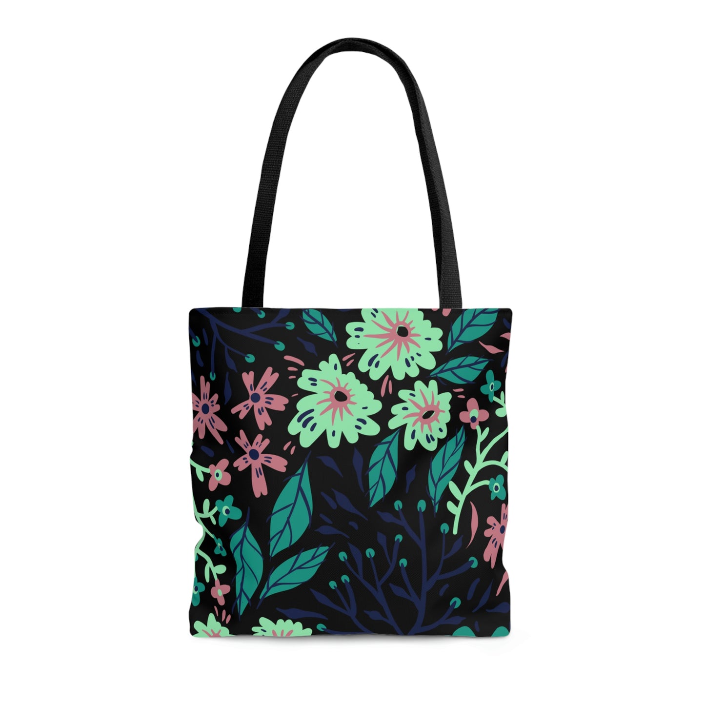 FLOWER PRINT TOTE BAG