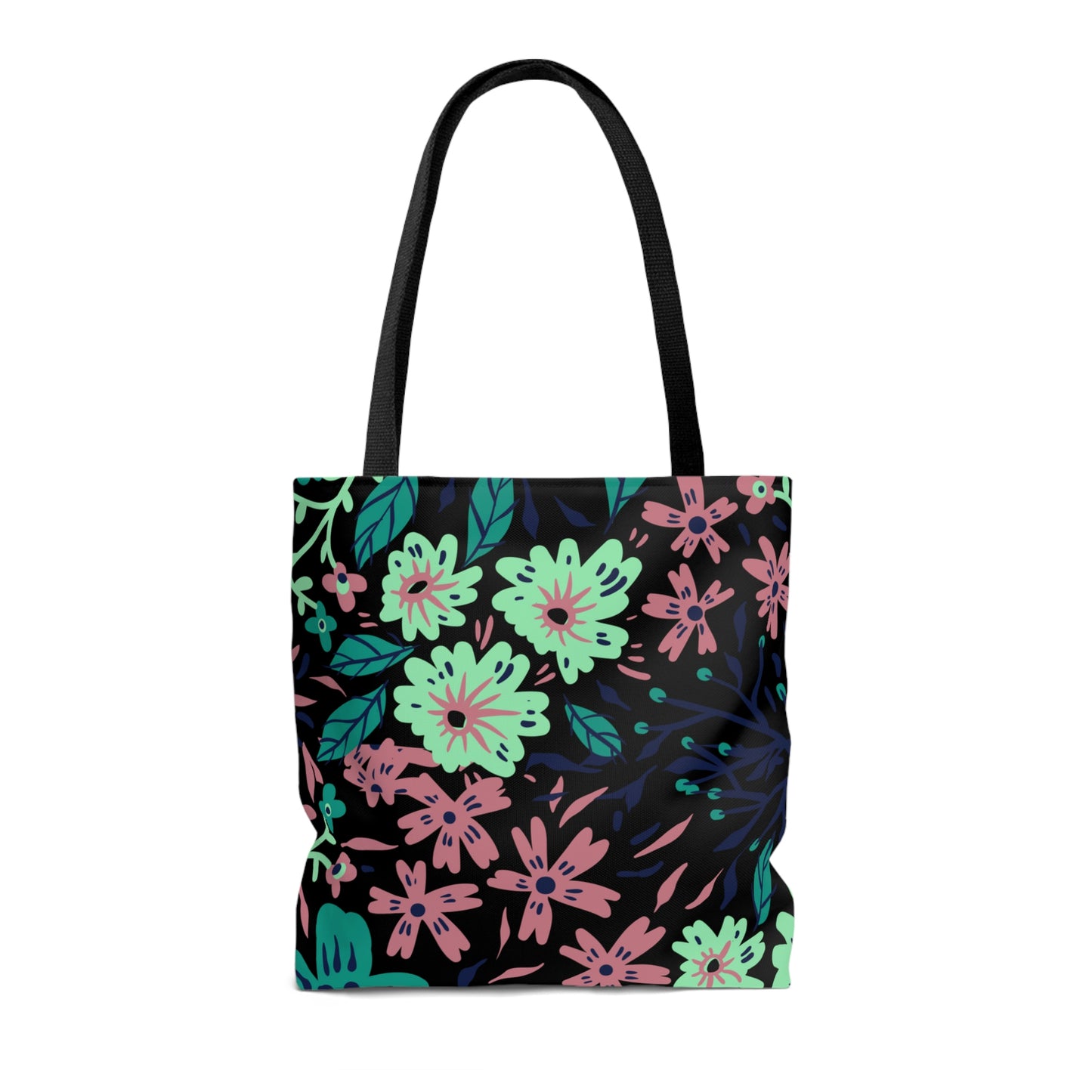 FLOWER PRINT TOTE BAG