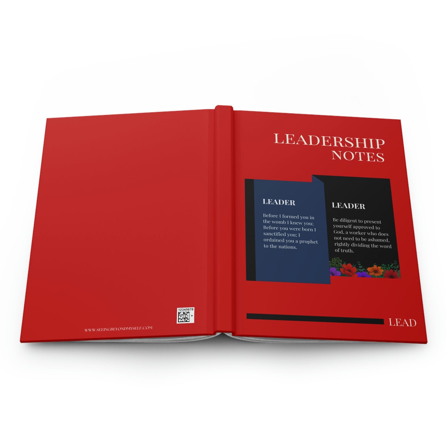 LEADERSHIP HARCOVER NOTEBOOK JOURNAL