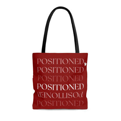 POSITIONED TOTE BAG